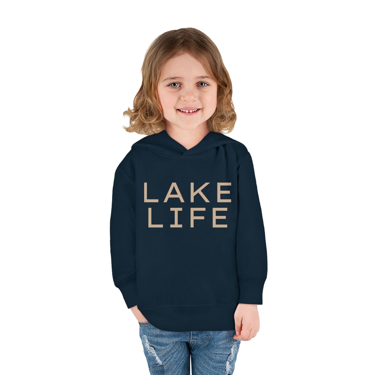 Lake Life Toddler Pullover Fleece Hoodie
