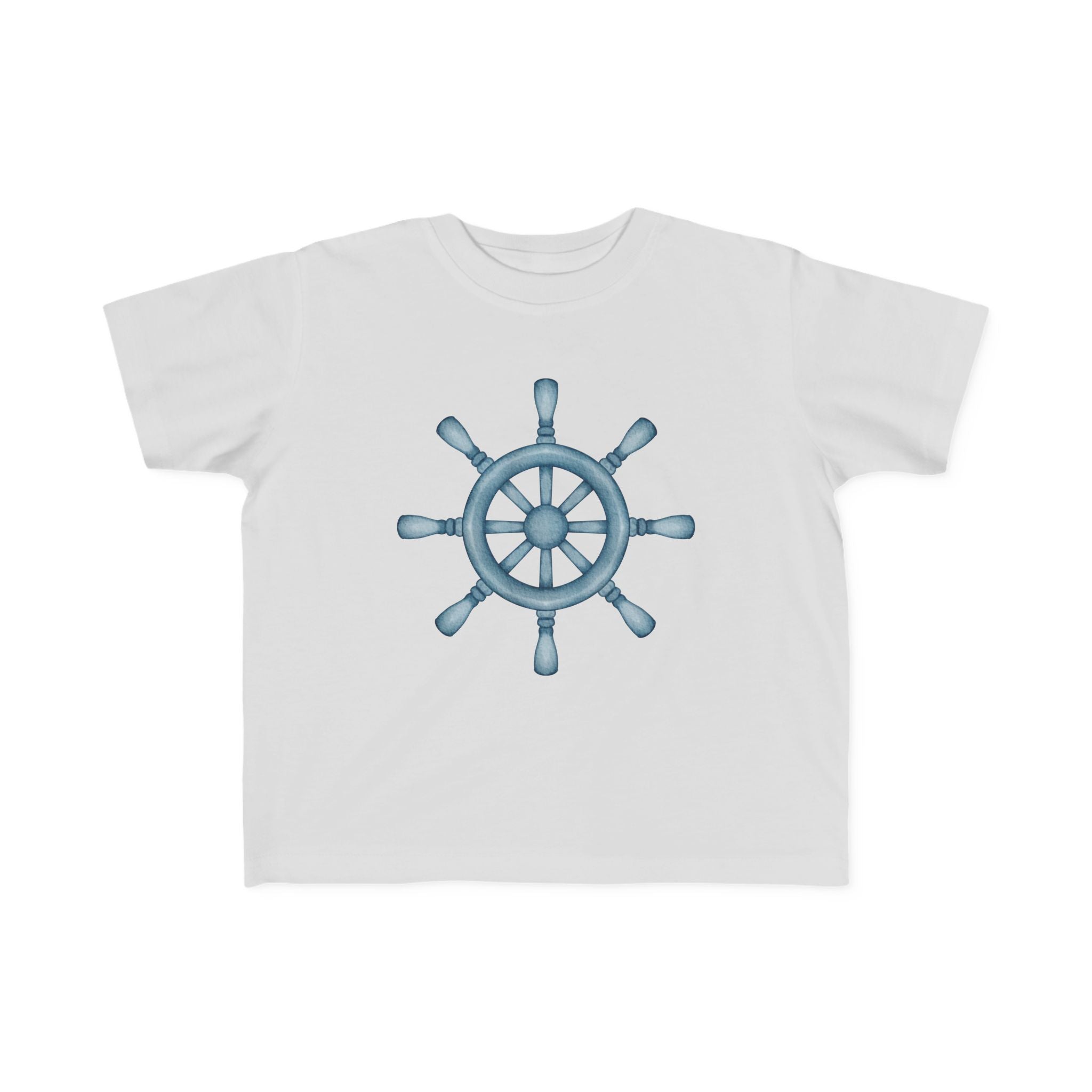 Watercolor Wheel Toddler Jersey Tee