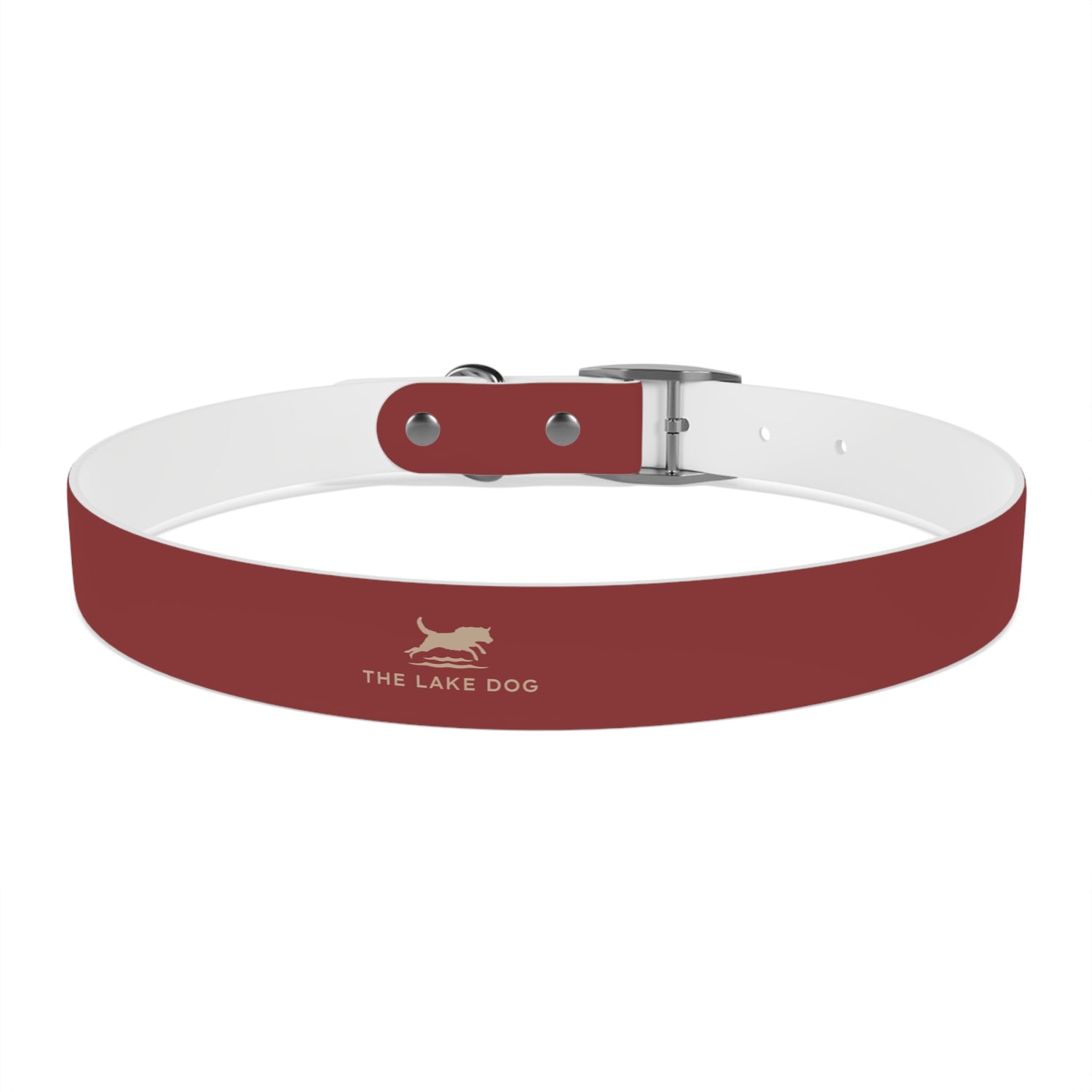 Classic Red Waterproof Dog Collar