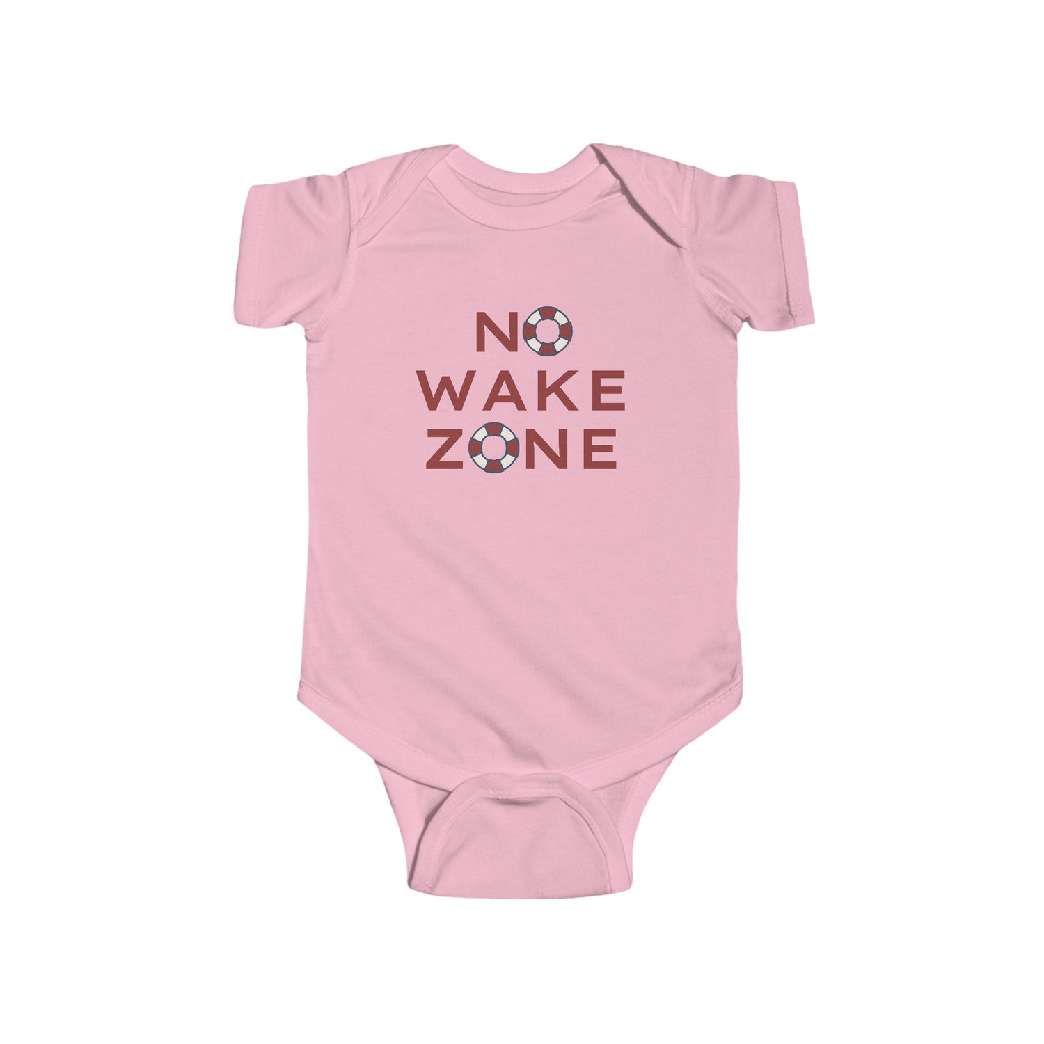 No Wake Zone Infant Jersey Bodysuit