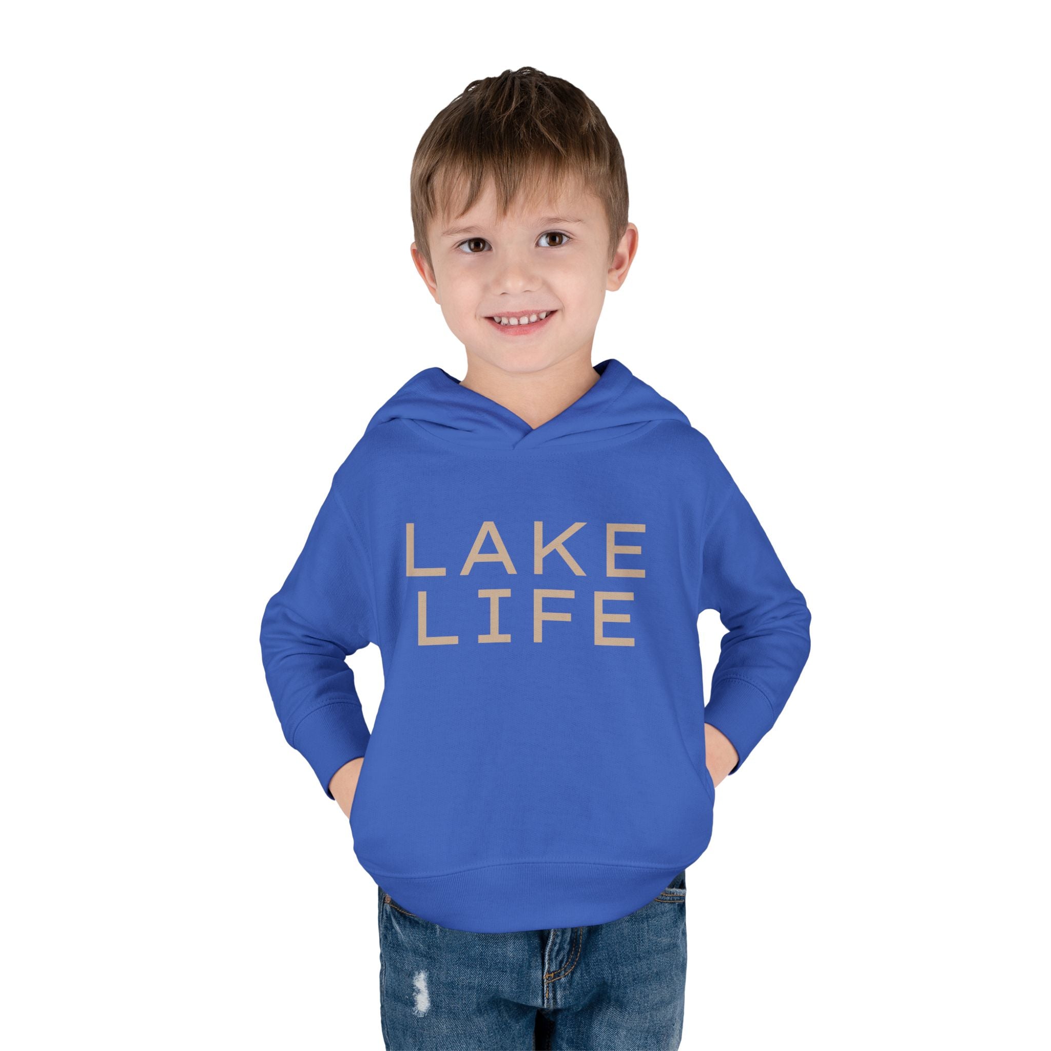 Lake Life Toddler Pullover Fleece Hoodie