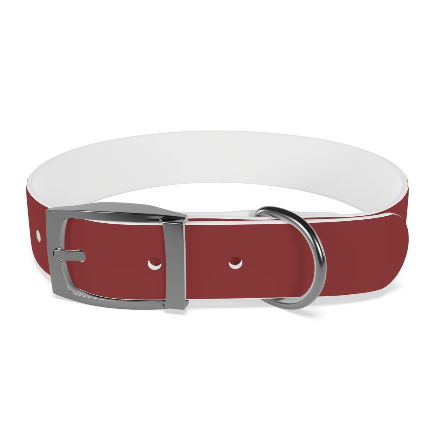 Classic Red Waterproof Dog Collar