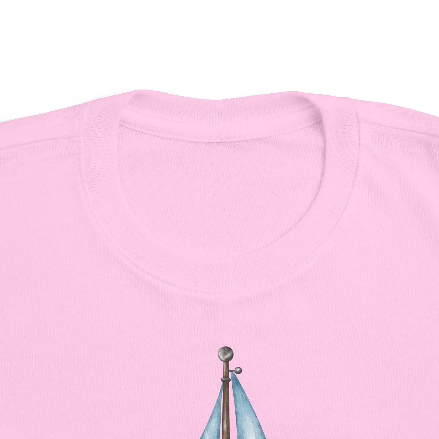 Watercolor Sailboat Toddler Jersey Tee - Color