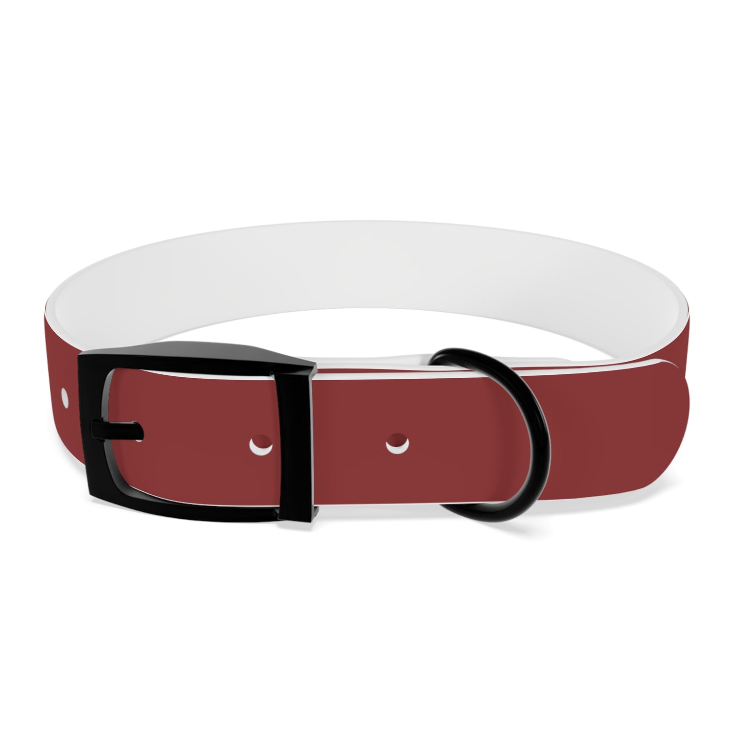 Classic Red Waterproof Dog Collar