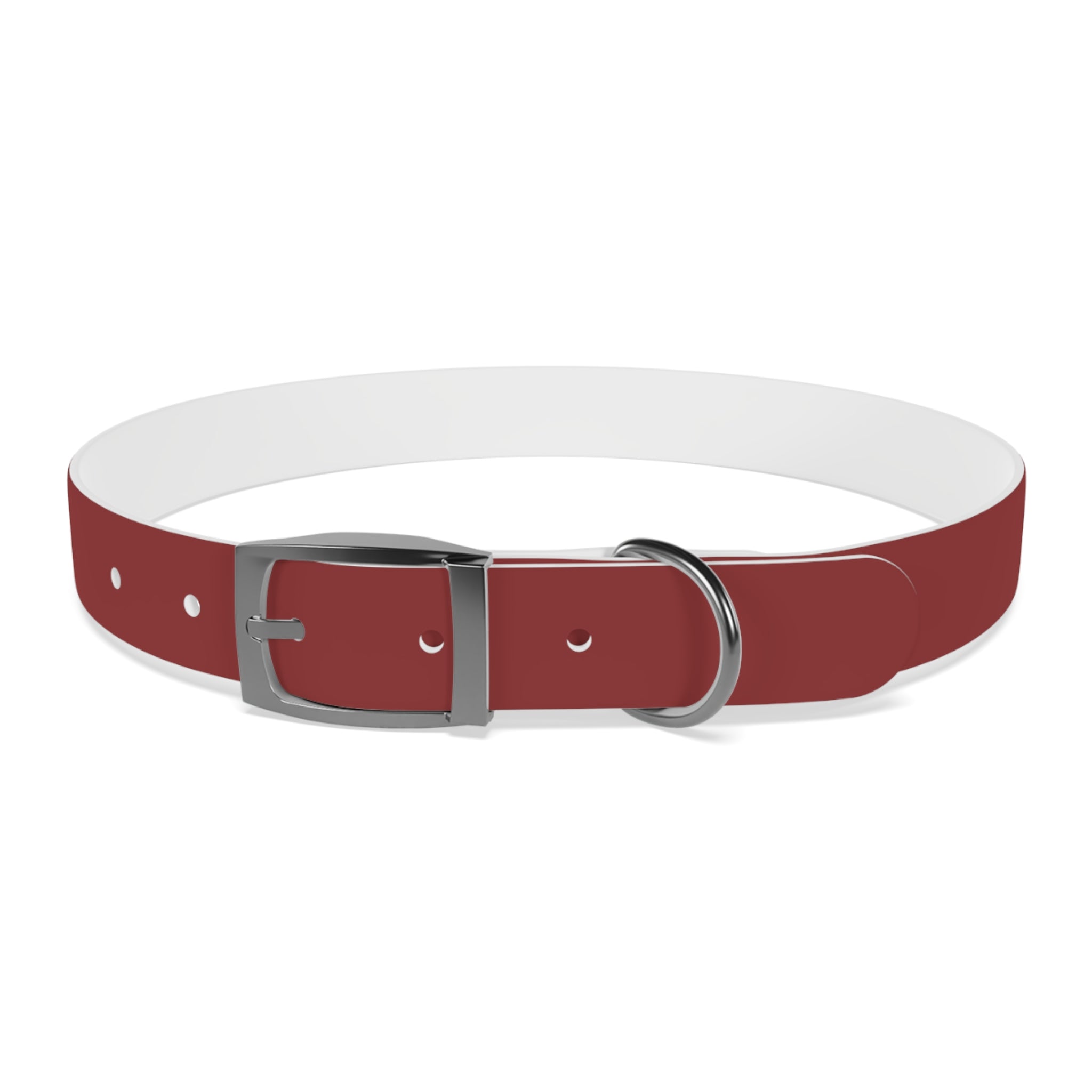 Classic Red Waterproof Dog Collar