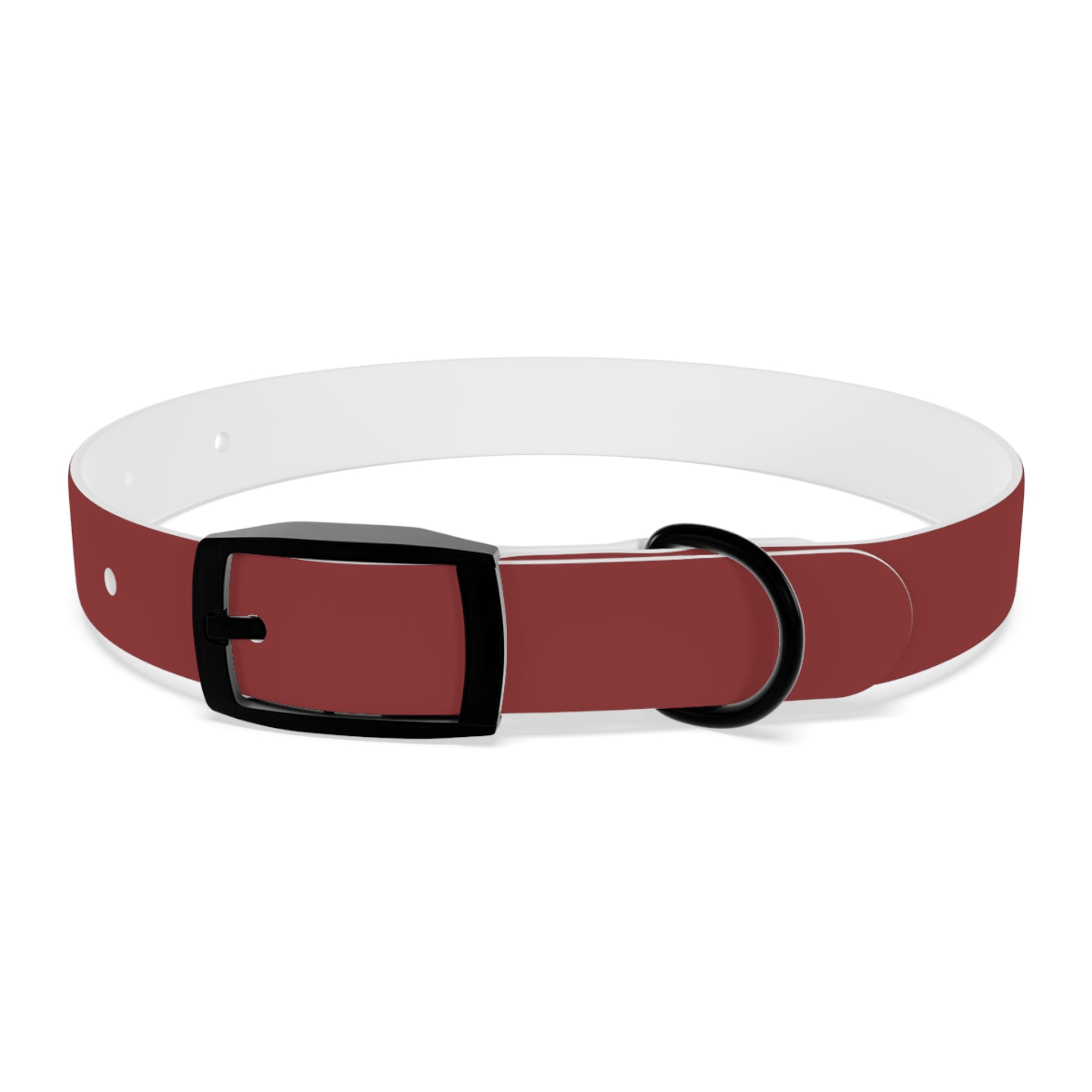 Classic Red Waterproof Dog Collar