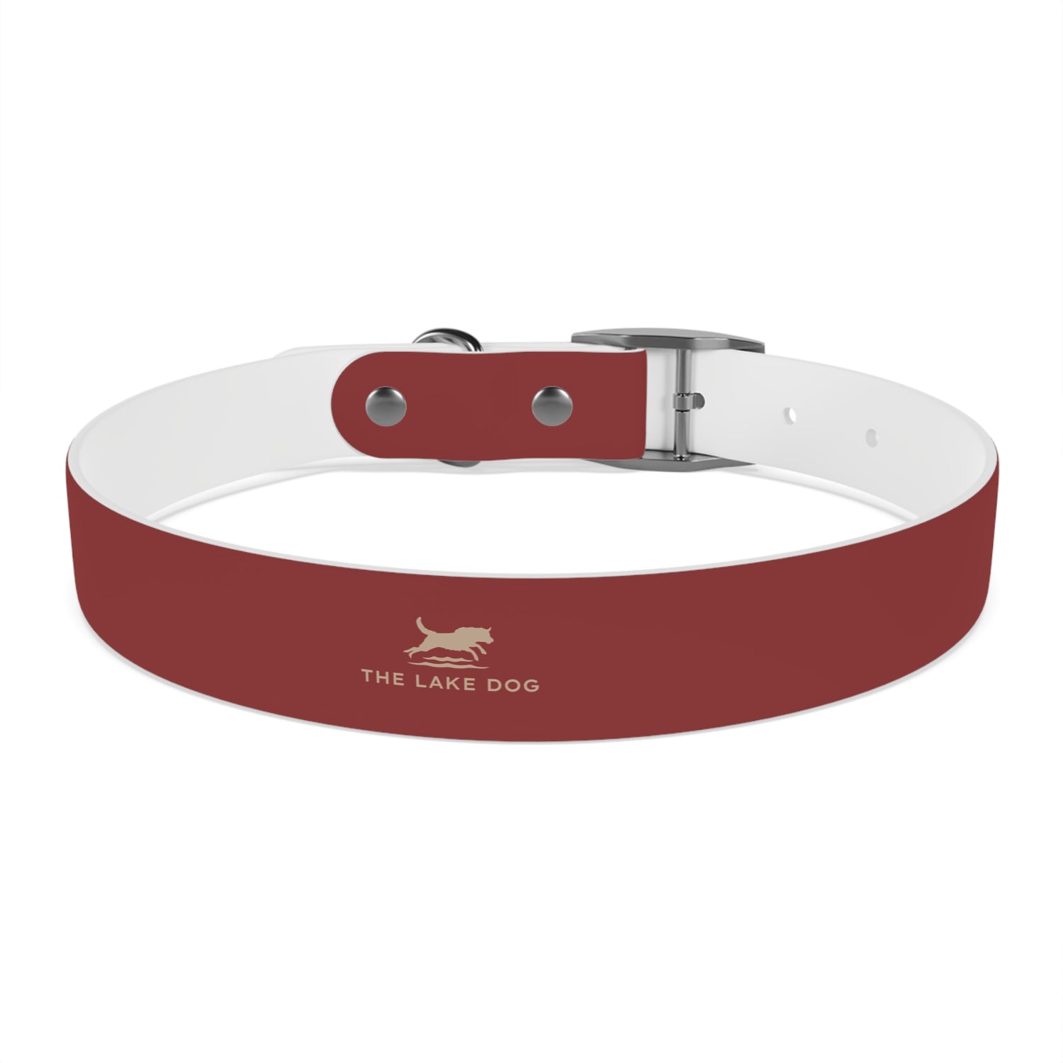 Classic Red Waterproof Dog Collar