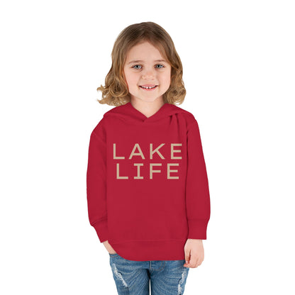 Lake Life Toddler Pullover Fleece Hoodie