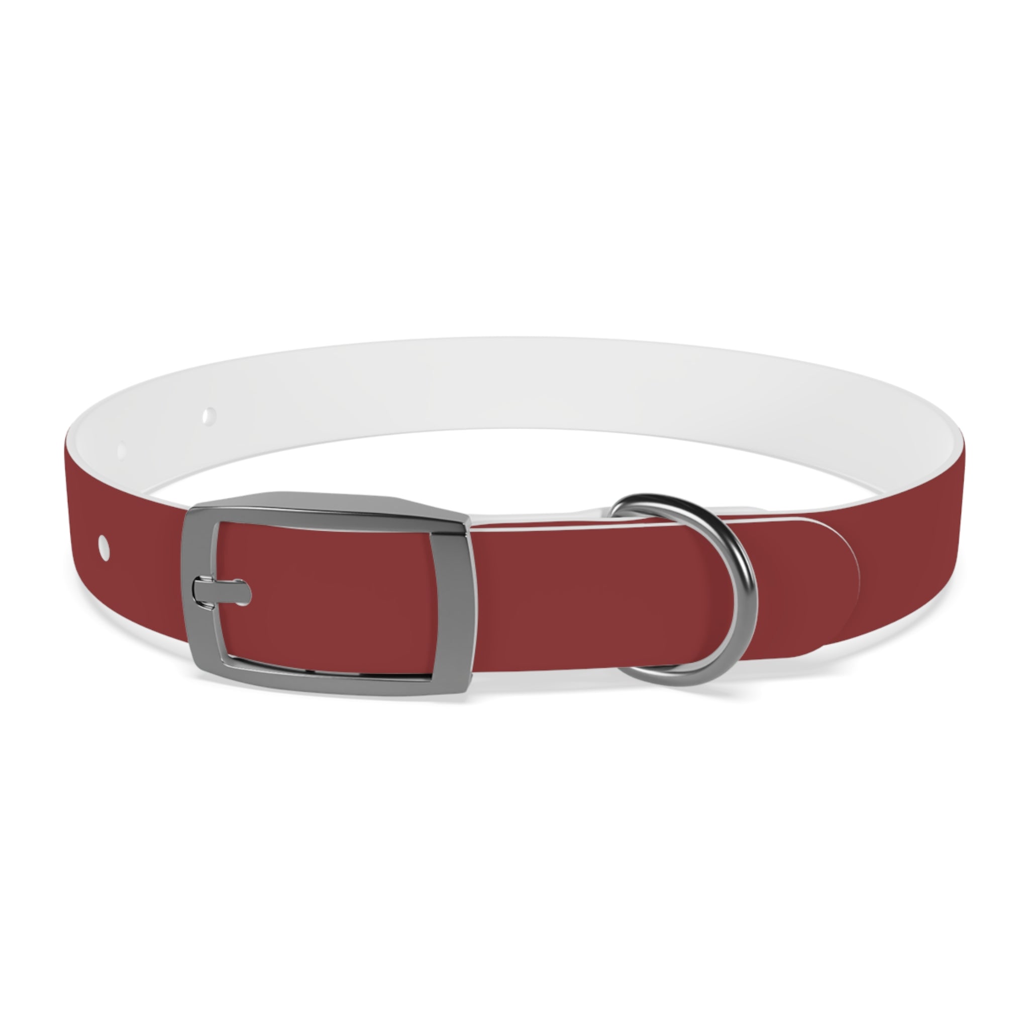 Classic Red Waterproof Dog Collar