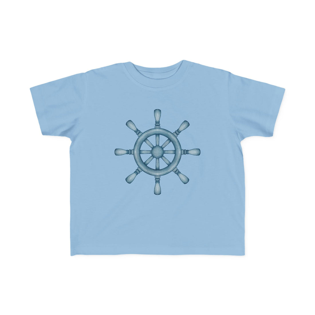 Watercolor Wheel Toddler Jersey Tee