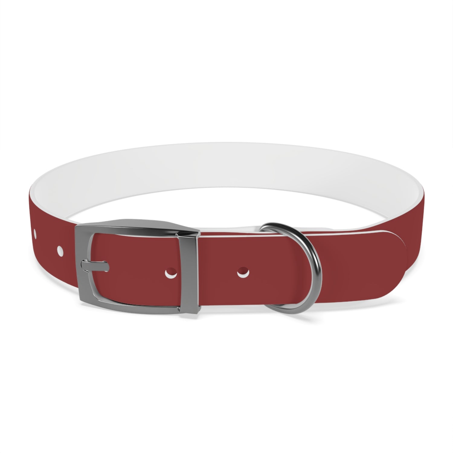 Classic Red Waterproof Dog Collar