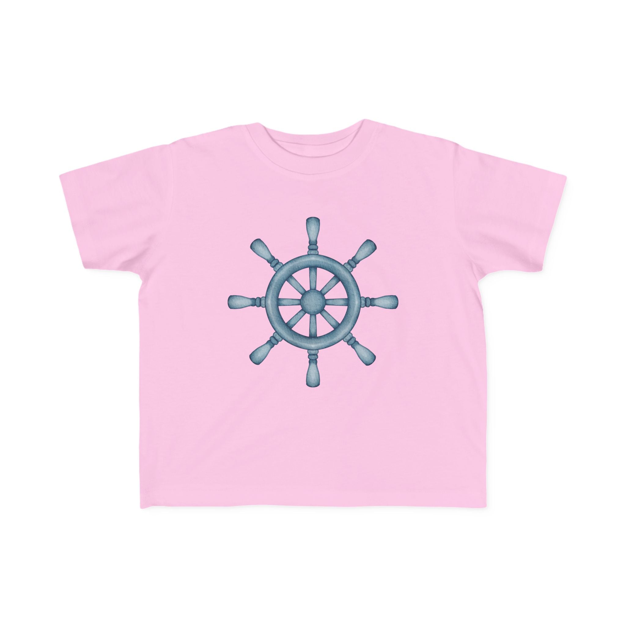 Watercolor Wheel Toddler Jersey Tee