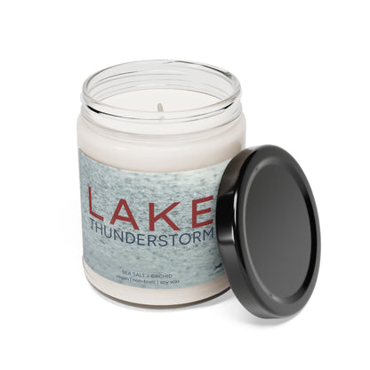 Lake Thunderstorm Candle