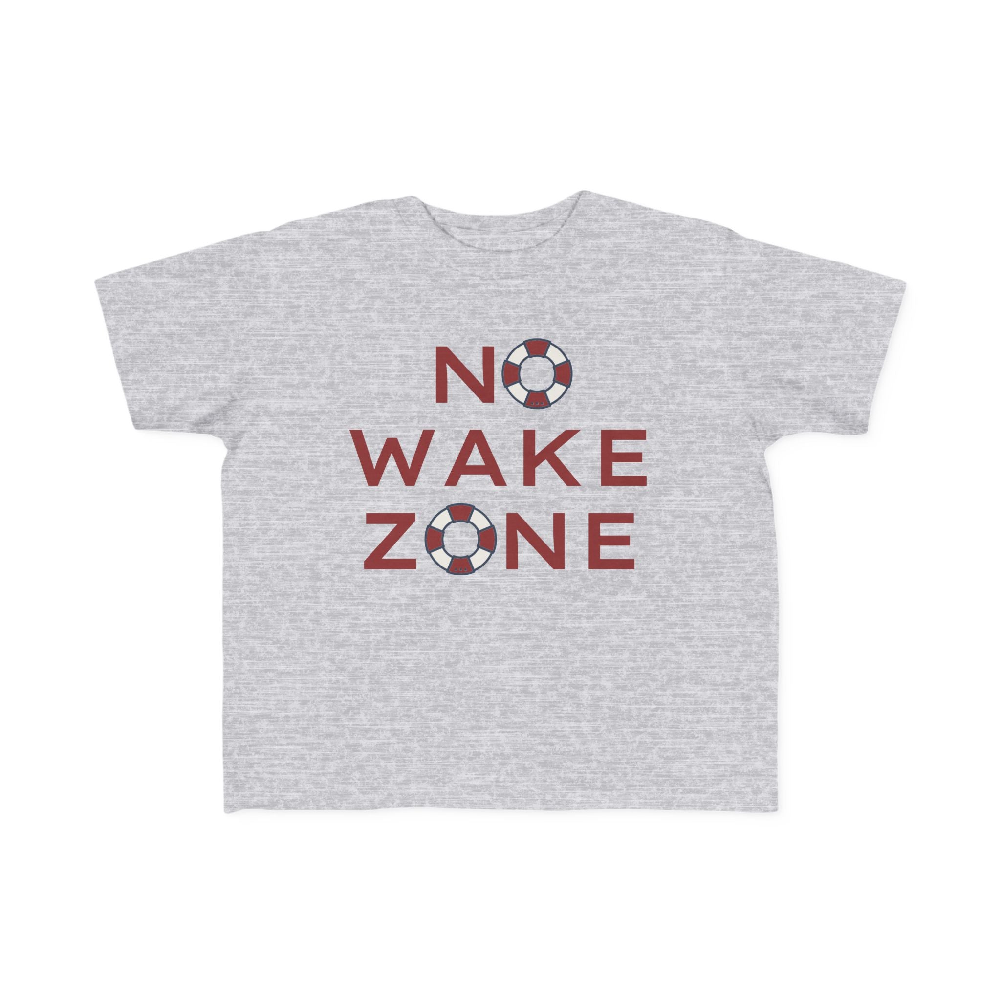 No Wake Zone Toddler Jersey Tee