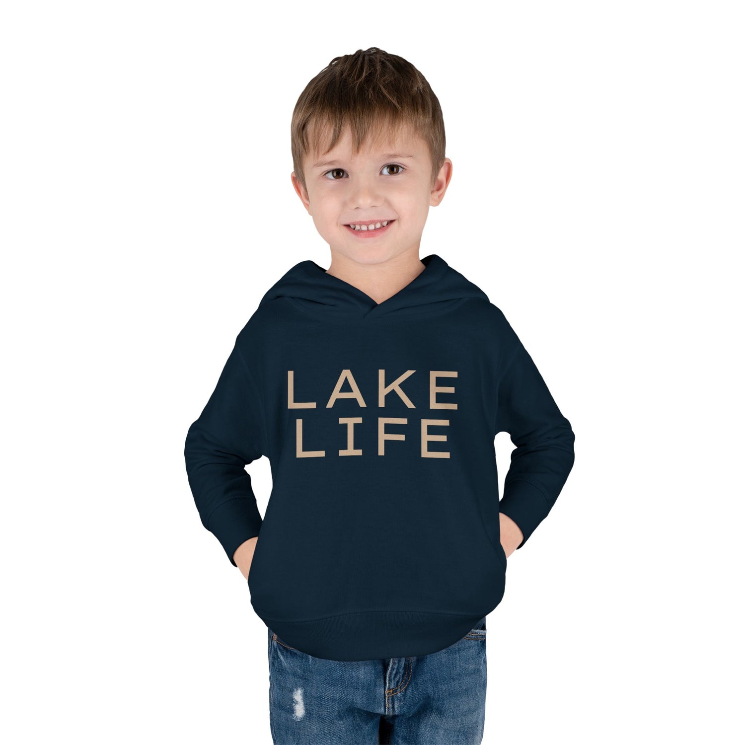 Lake Life Toddler Pullover Fleece Hoodie