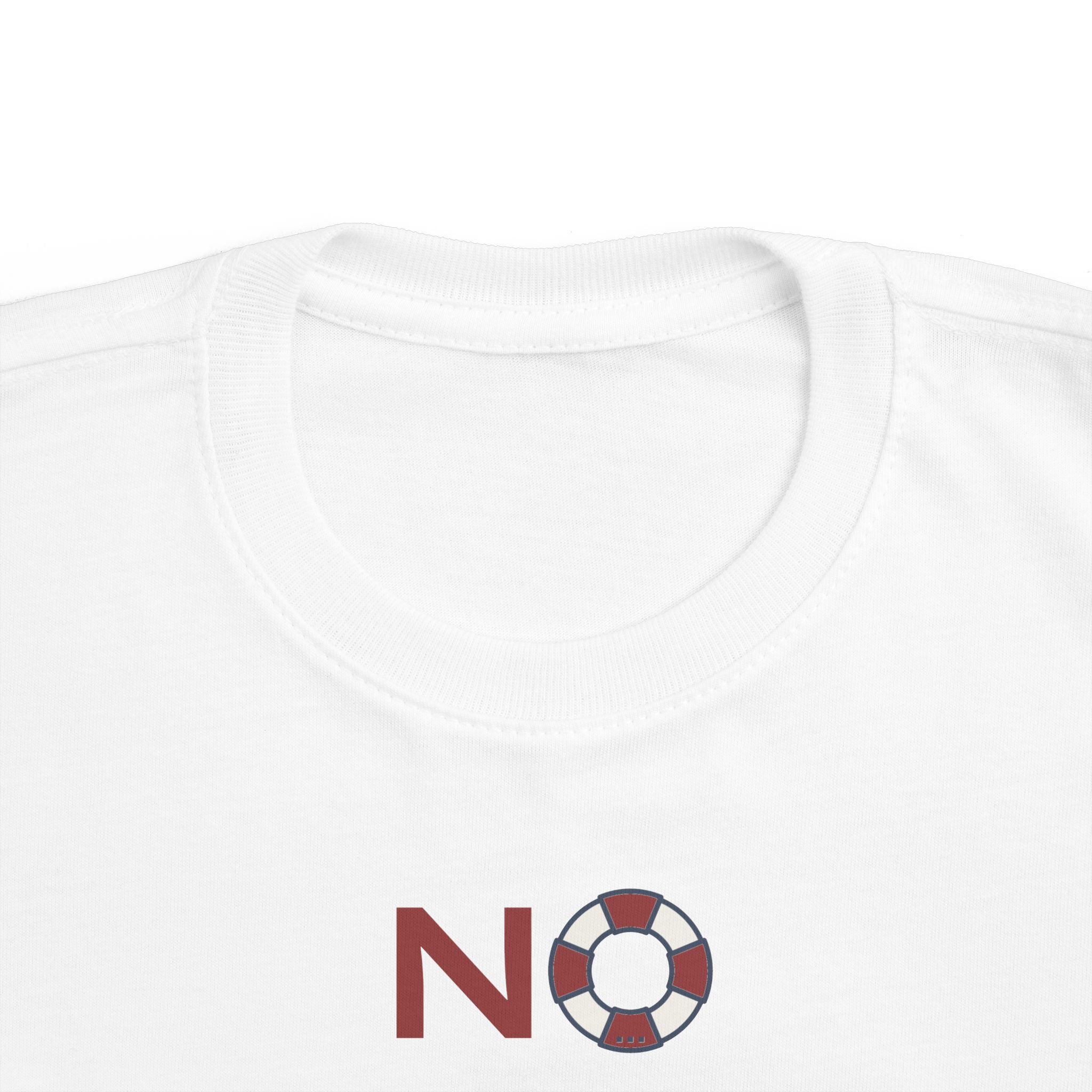 No Wake Zone Toddler Jersey Tee