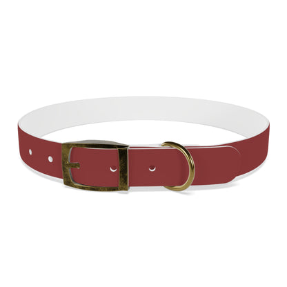 Classic Red Waterproof Dog Collar