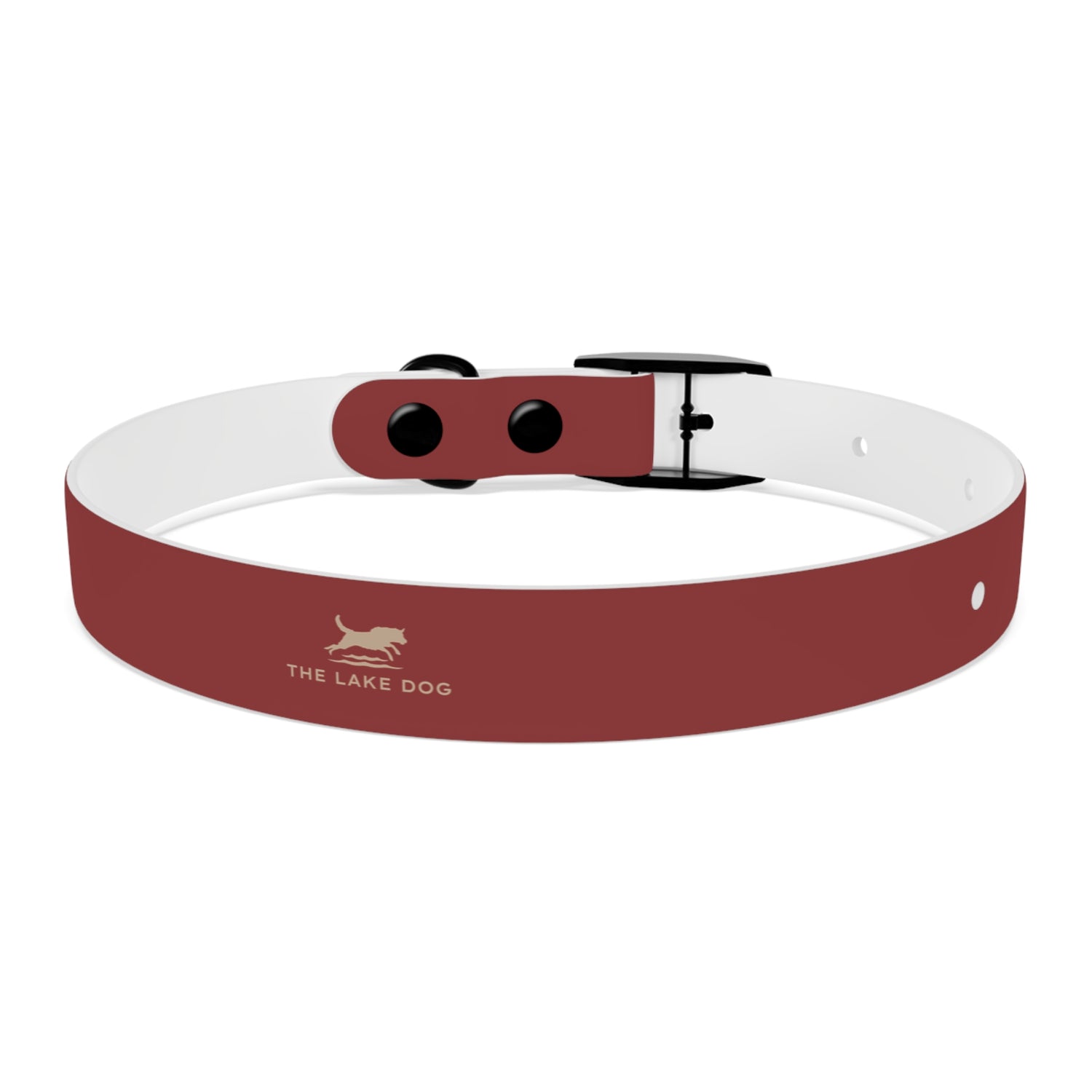 Classic Red Waterproof Dog Collar