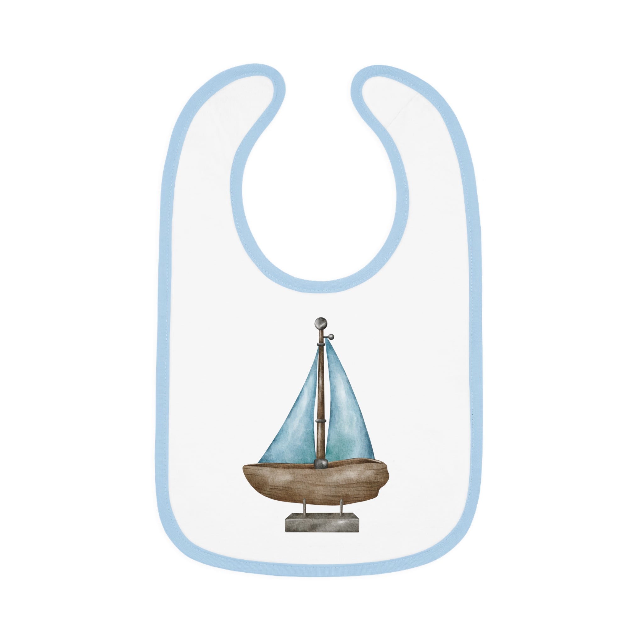 Nautical Baby Jersey Bib