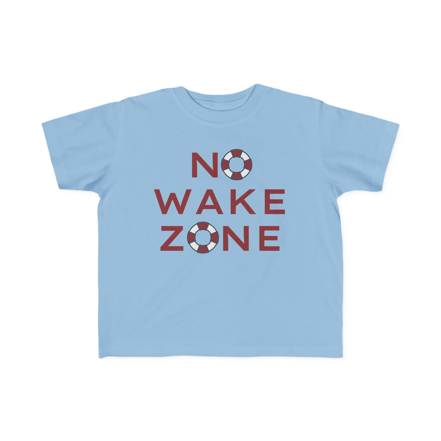 No Wake Zone Toddler Jersey Tee