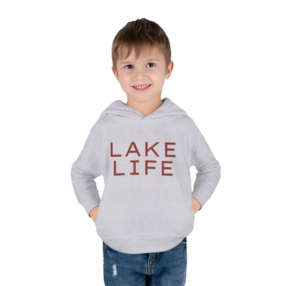 Lake Life Toddler Pullover Fleece Hoodie