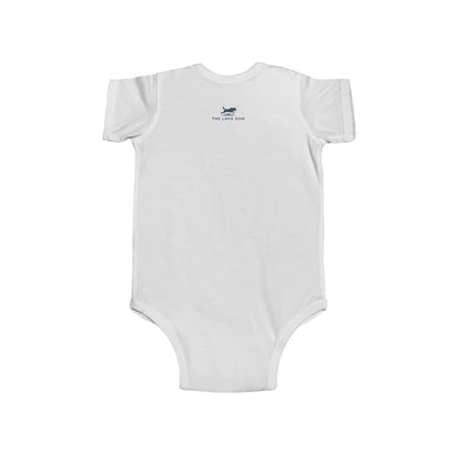 Boat on the Lake Infant Jersey Bodysuit