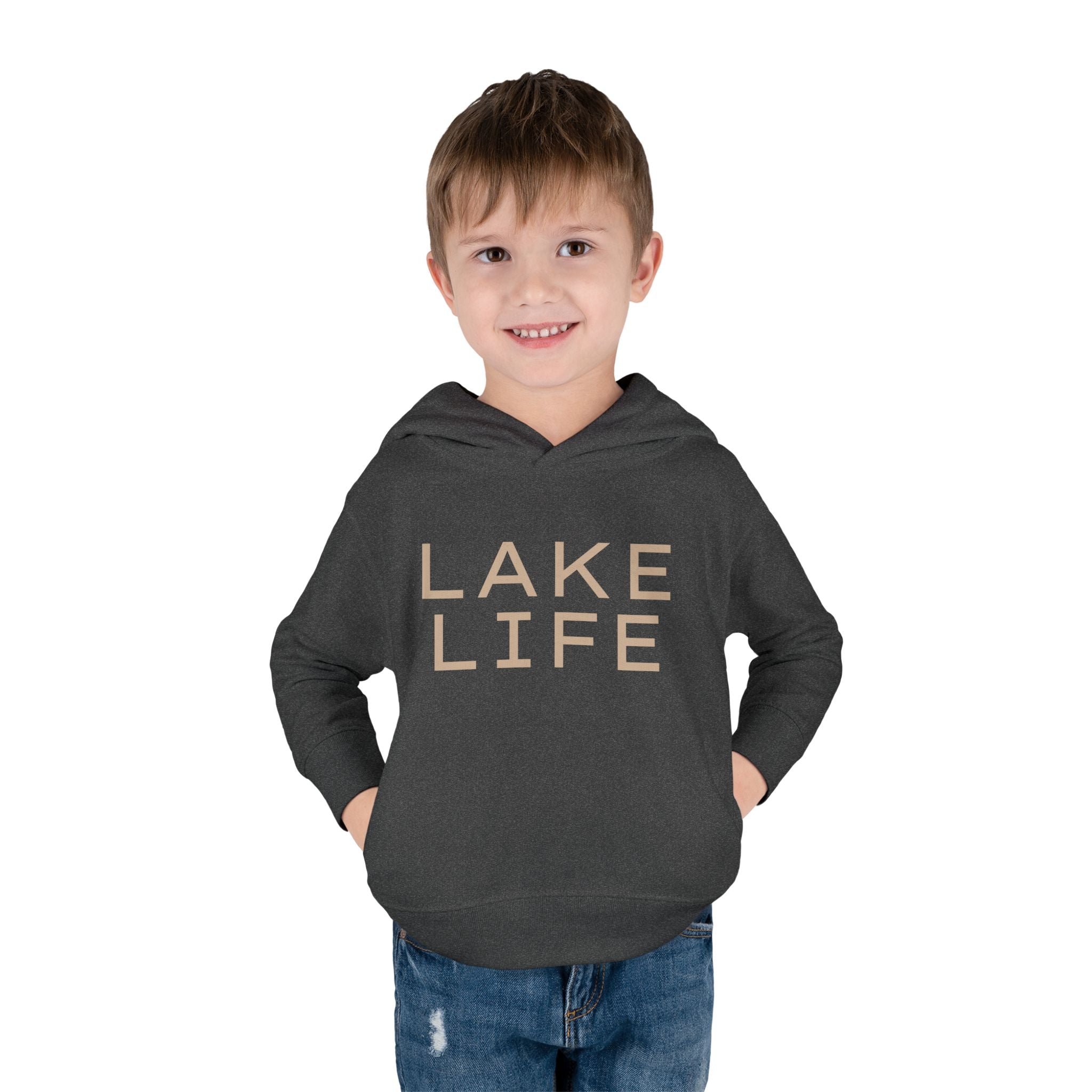 Lake Life Toddler Pullover Fleece Hoodie