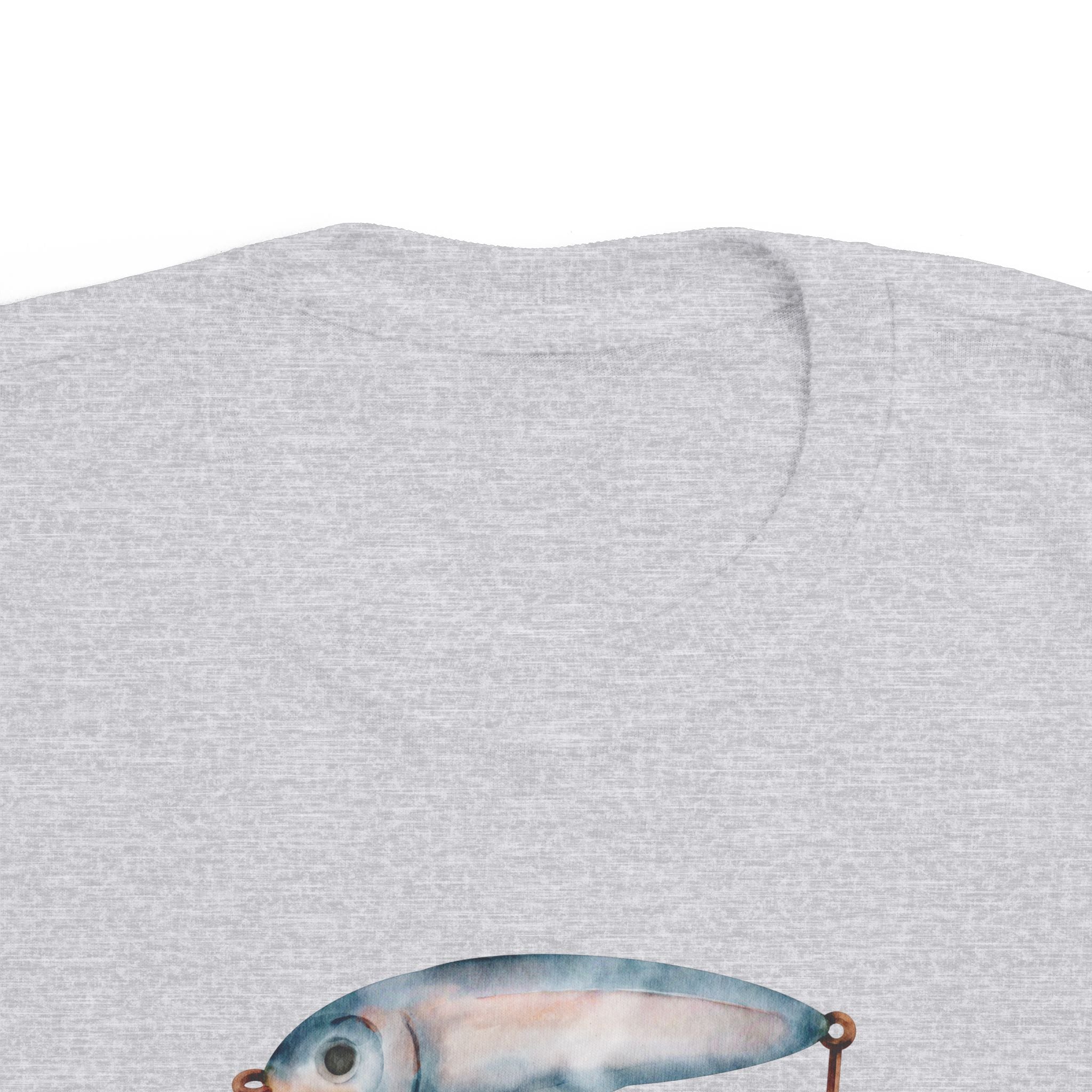 Watercolor Fishing Lure Toddler Jersey Tee