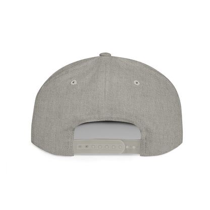 The Lake Dog Embroidered Signature Flat Bill Snapback