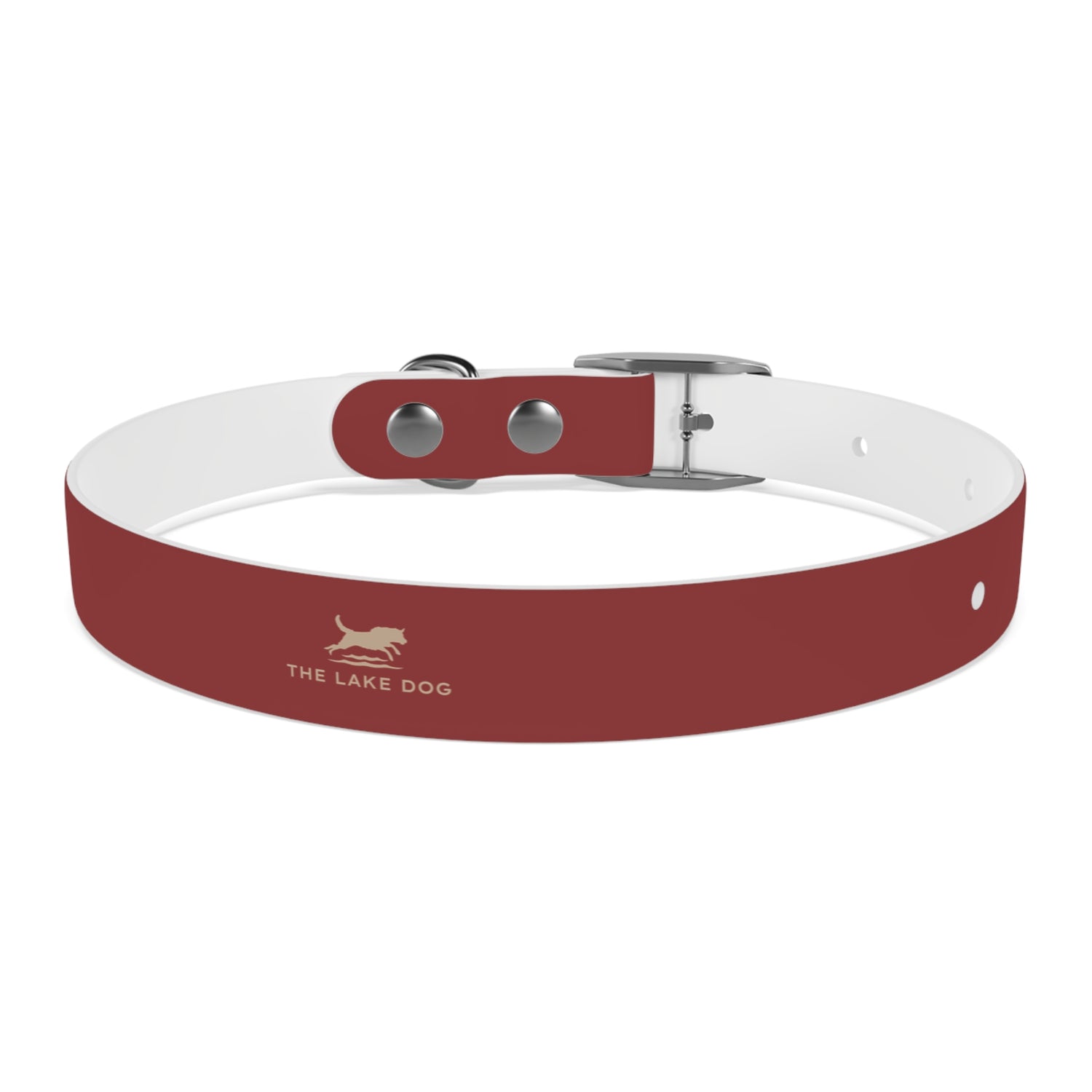 Classic Red Waterproof Dog Collar