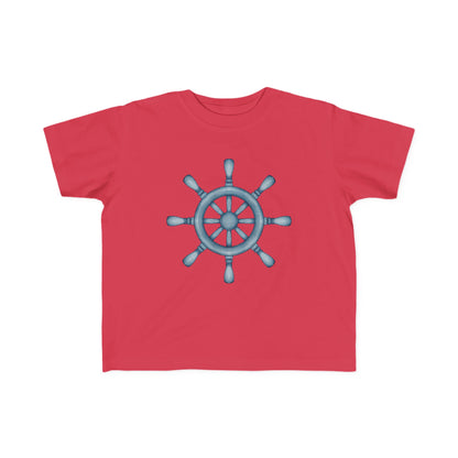 Watercolor Wheel Toddler Jersey Tee