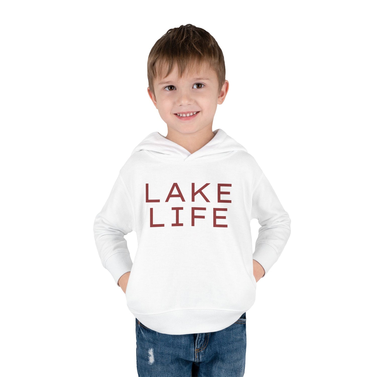 Lake Life Toddler Pullover Fleece Hoodie