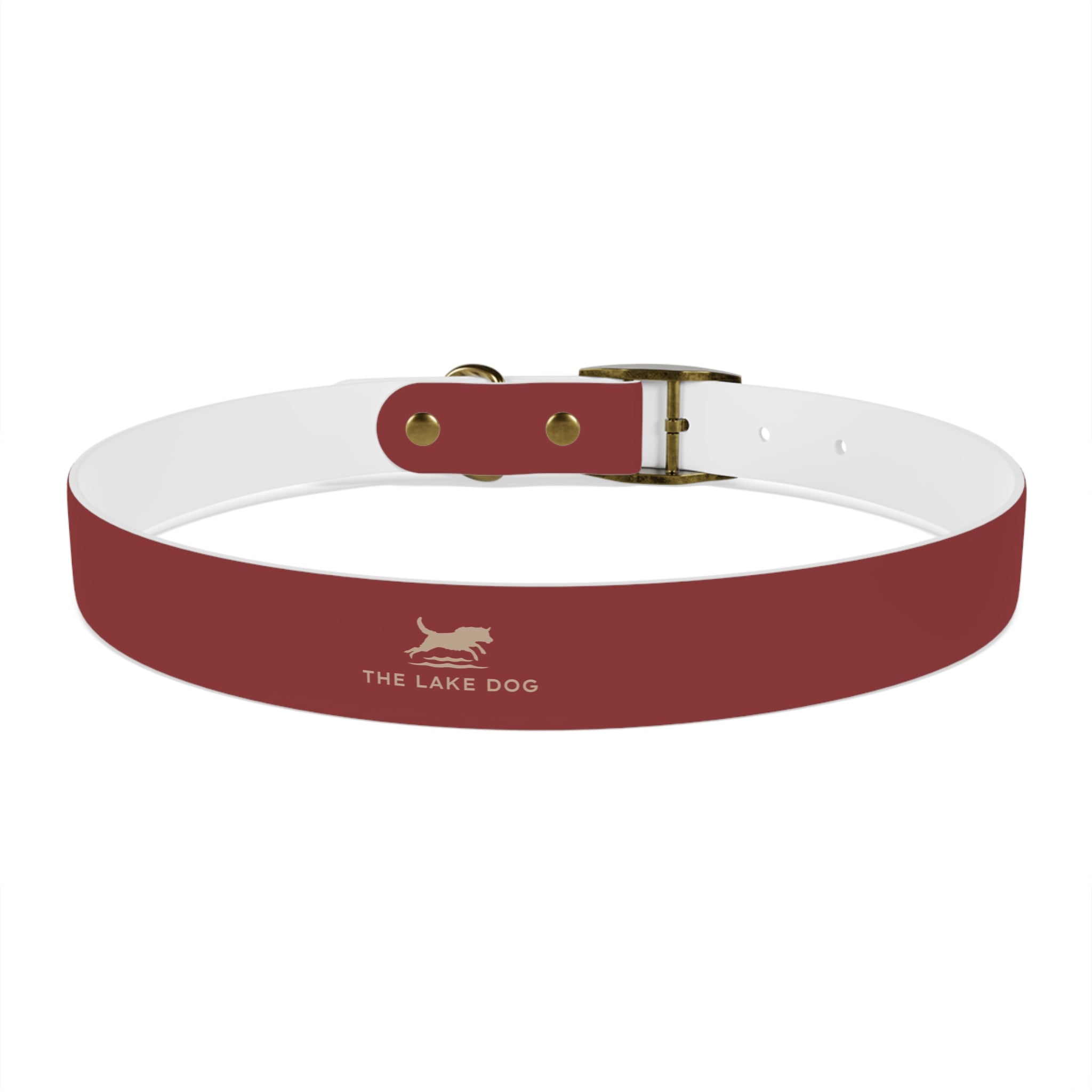 Classic Red Waterproof Dog Collar