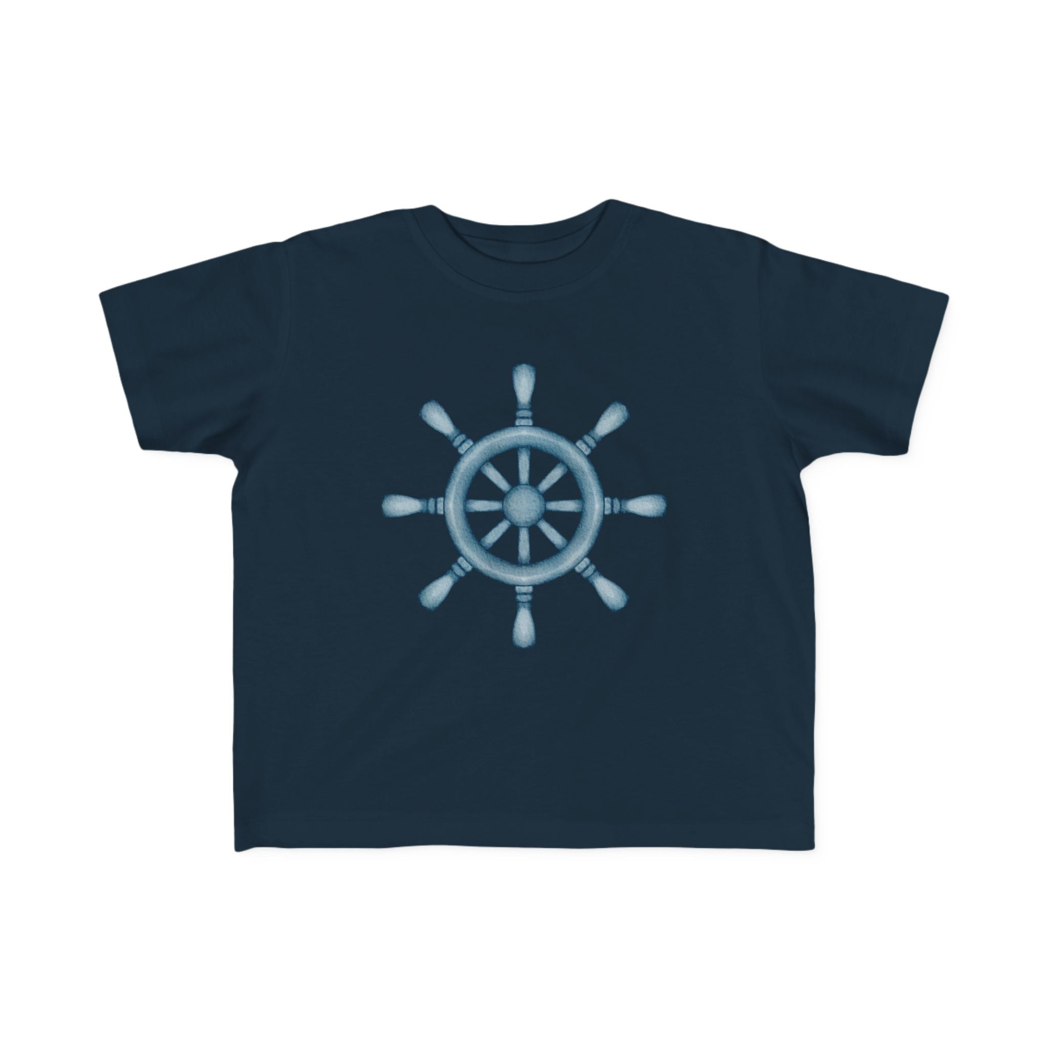 Watercolor Wheel Toddler Jersey Tee