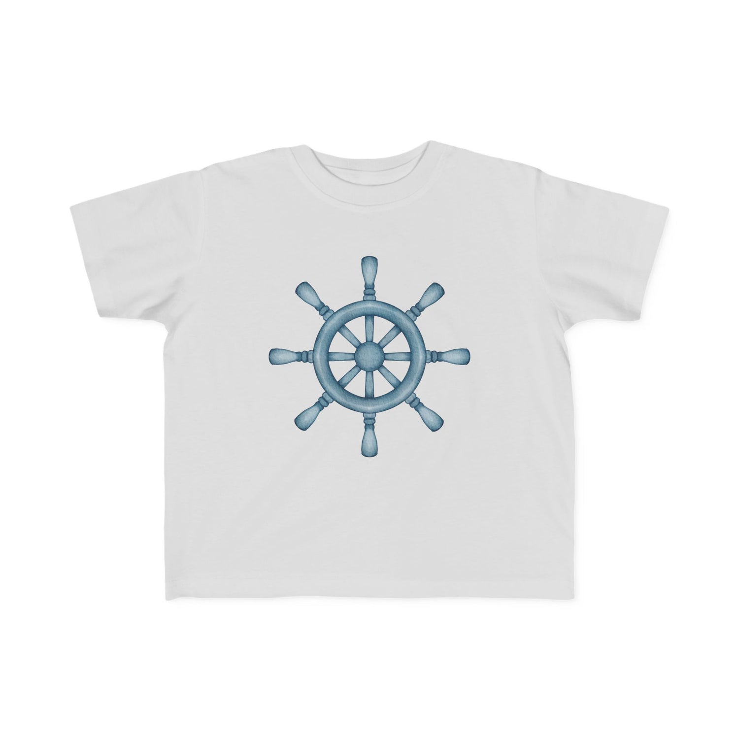 Watercolor Wheel Toddler Jersey Tee