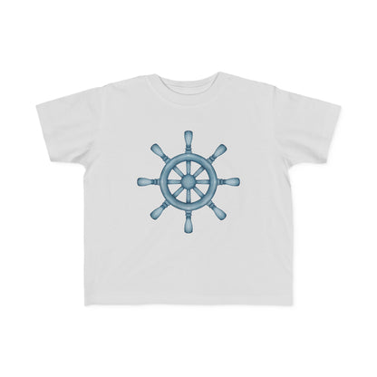 Watercolor Wheel Toddler Jersey Tee