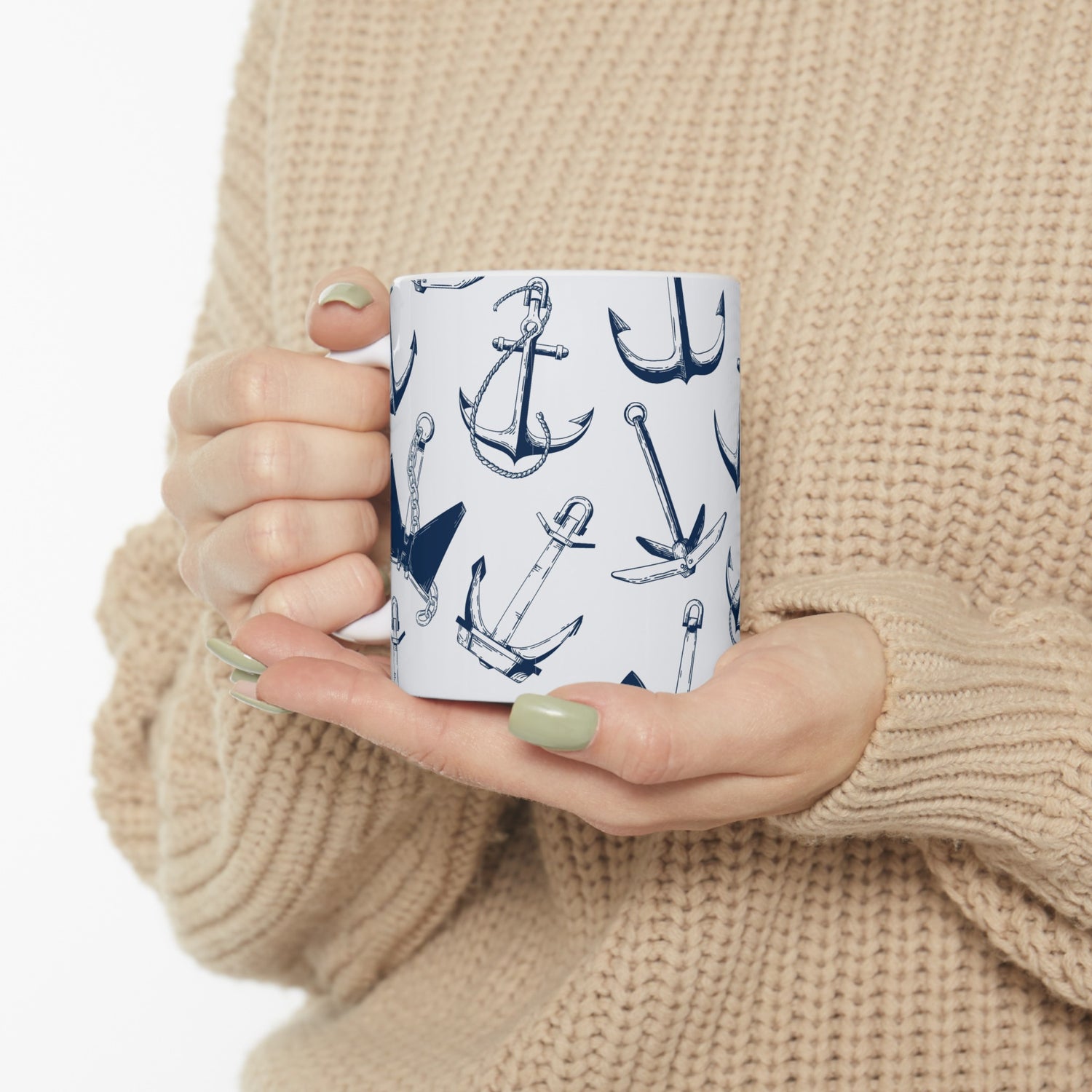 Anchors Away Ceramic Mug, (11oz, 15oz)