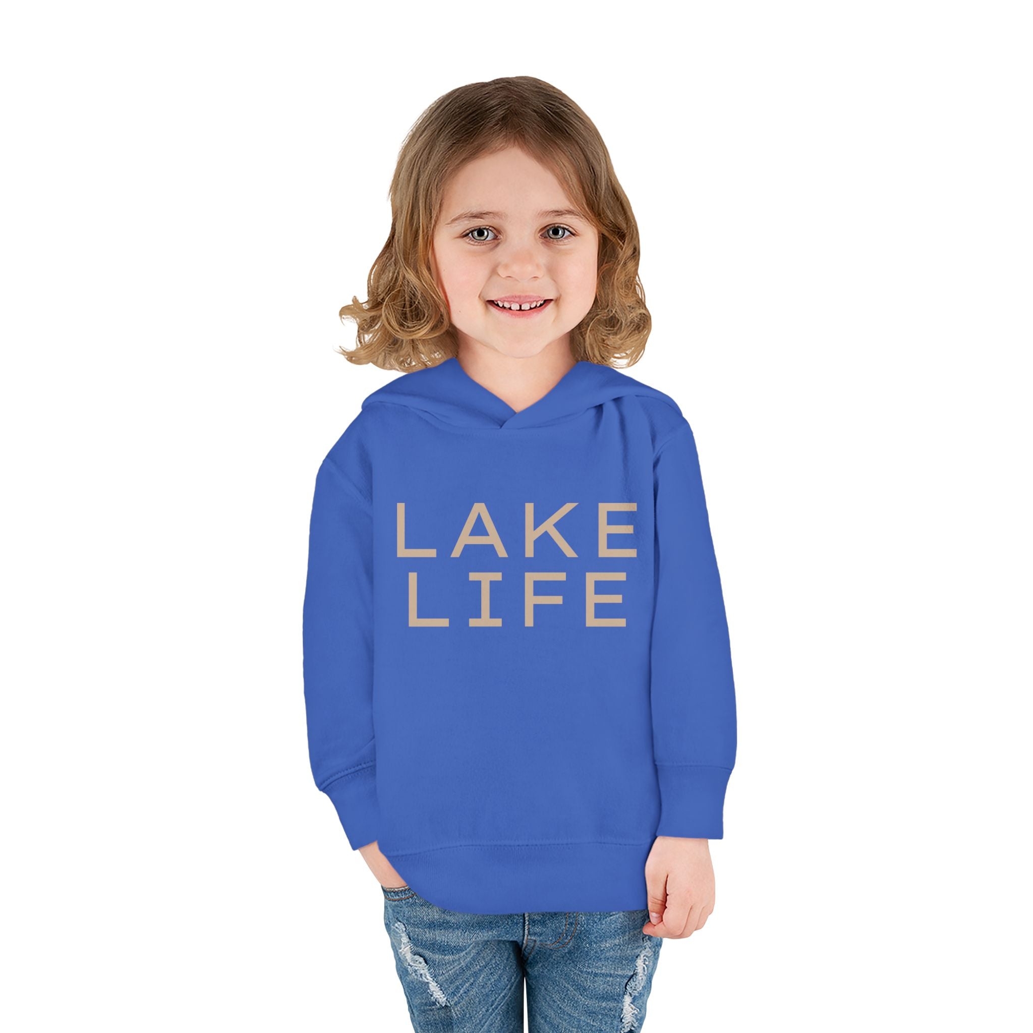 Lake Life Toddler Pullover Fleece Hoodie