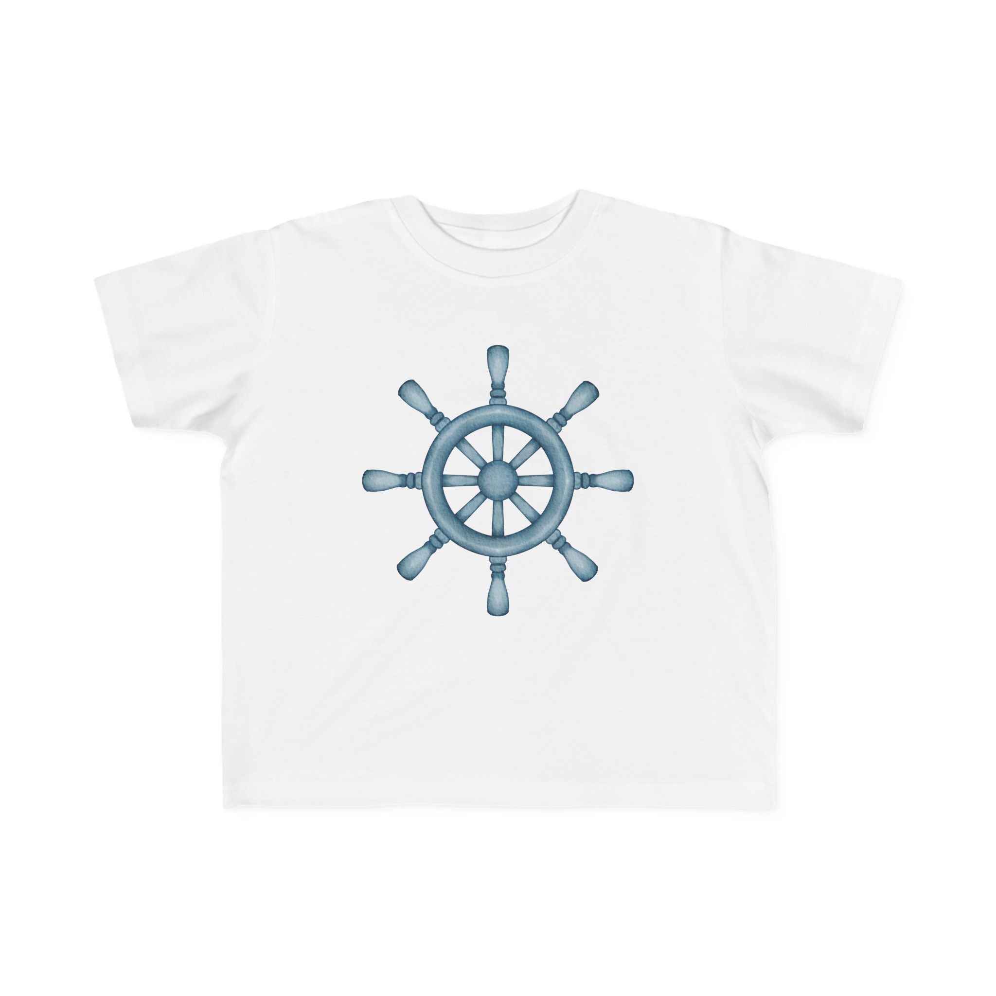 Watercolor Wheel Toddler Jersey Tee