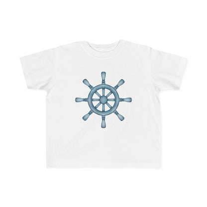 Watercolor Wheel Toddler Jersey Tee