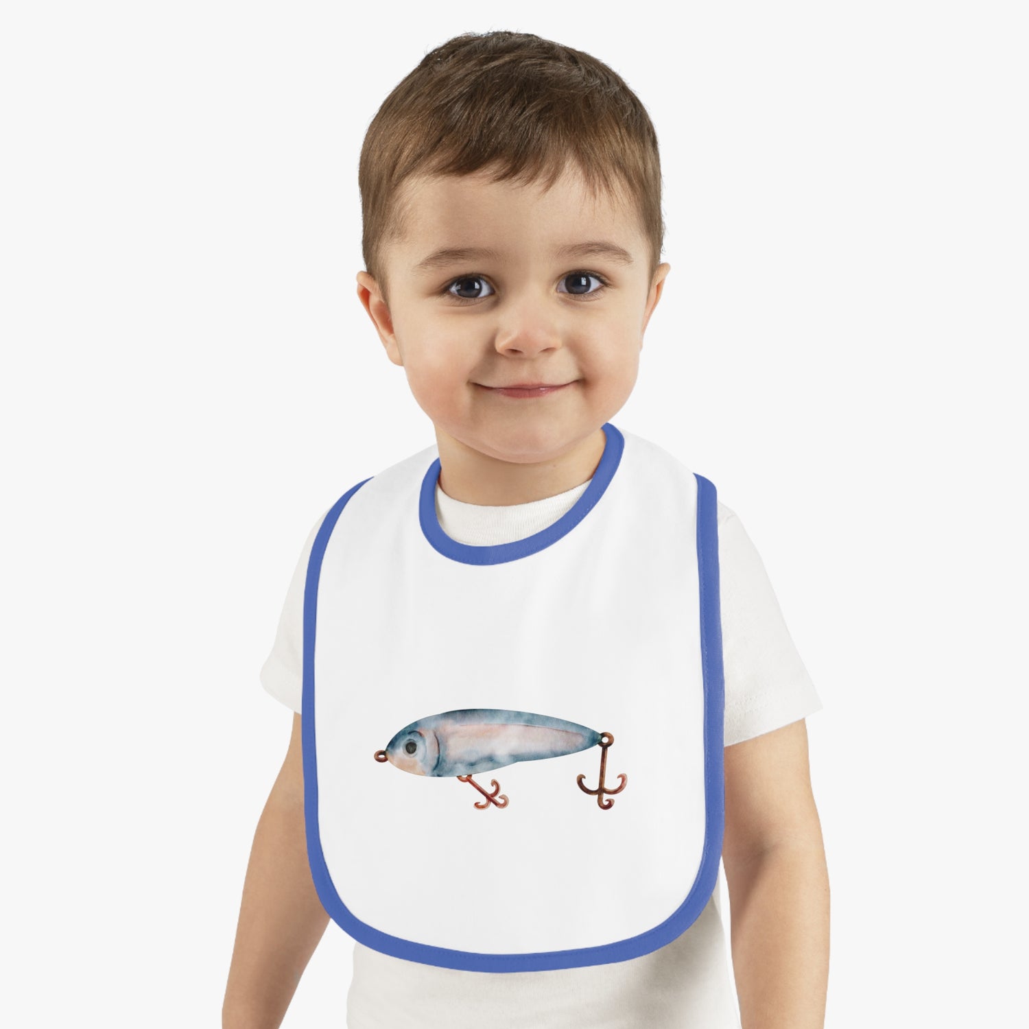 Nautical Baby Jersey Bib