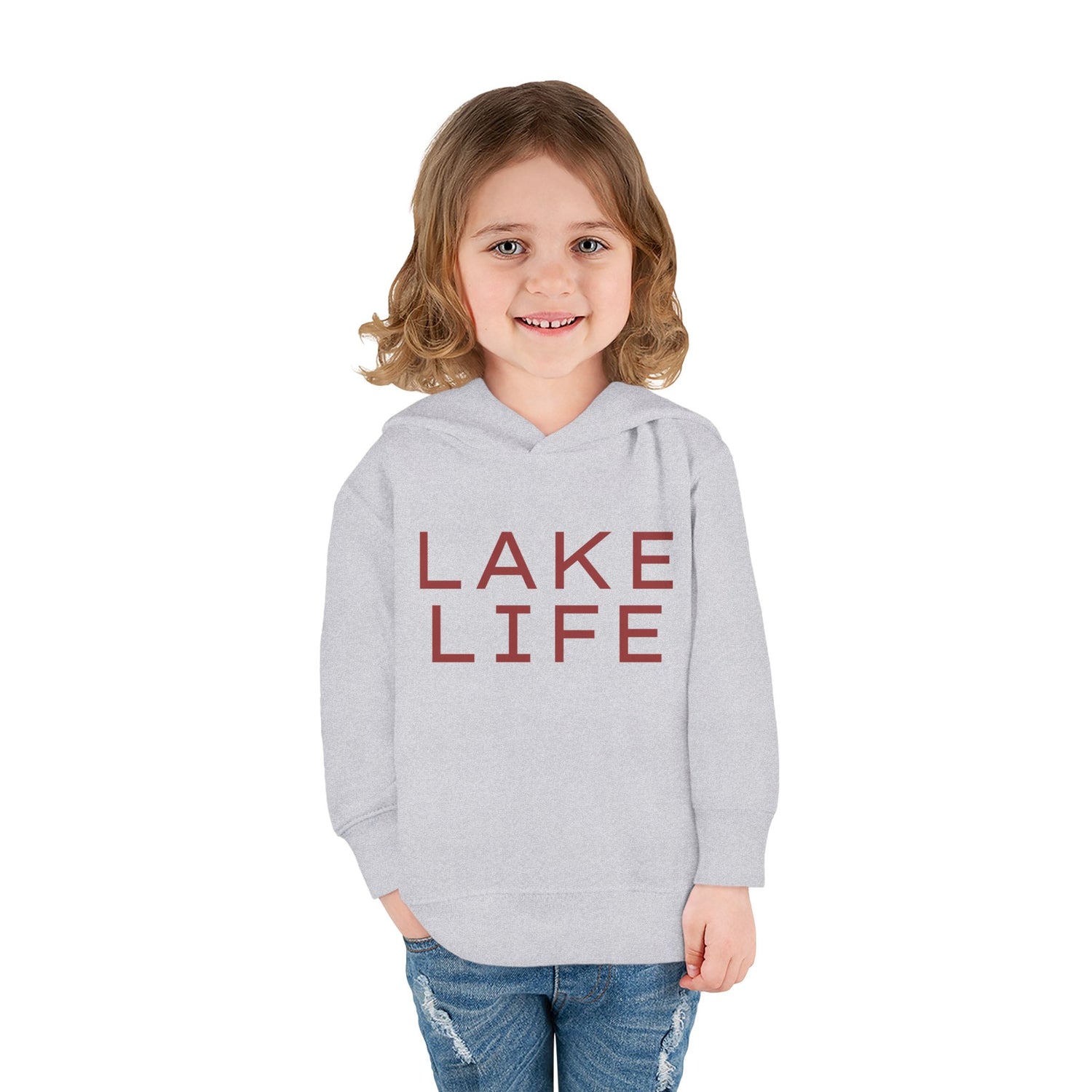 Lake Life Toddler Pullover Fleece Hoodie