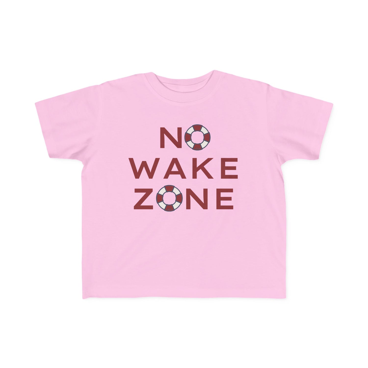 No Wake Zone Toddler Jersey Tee