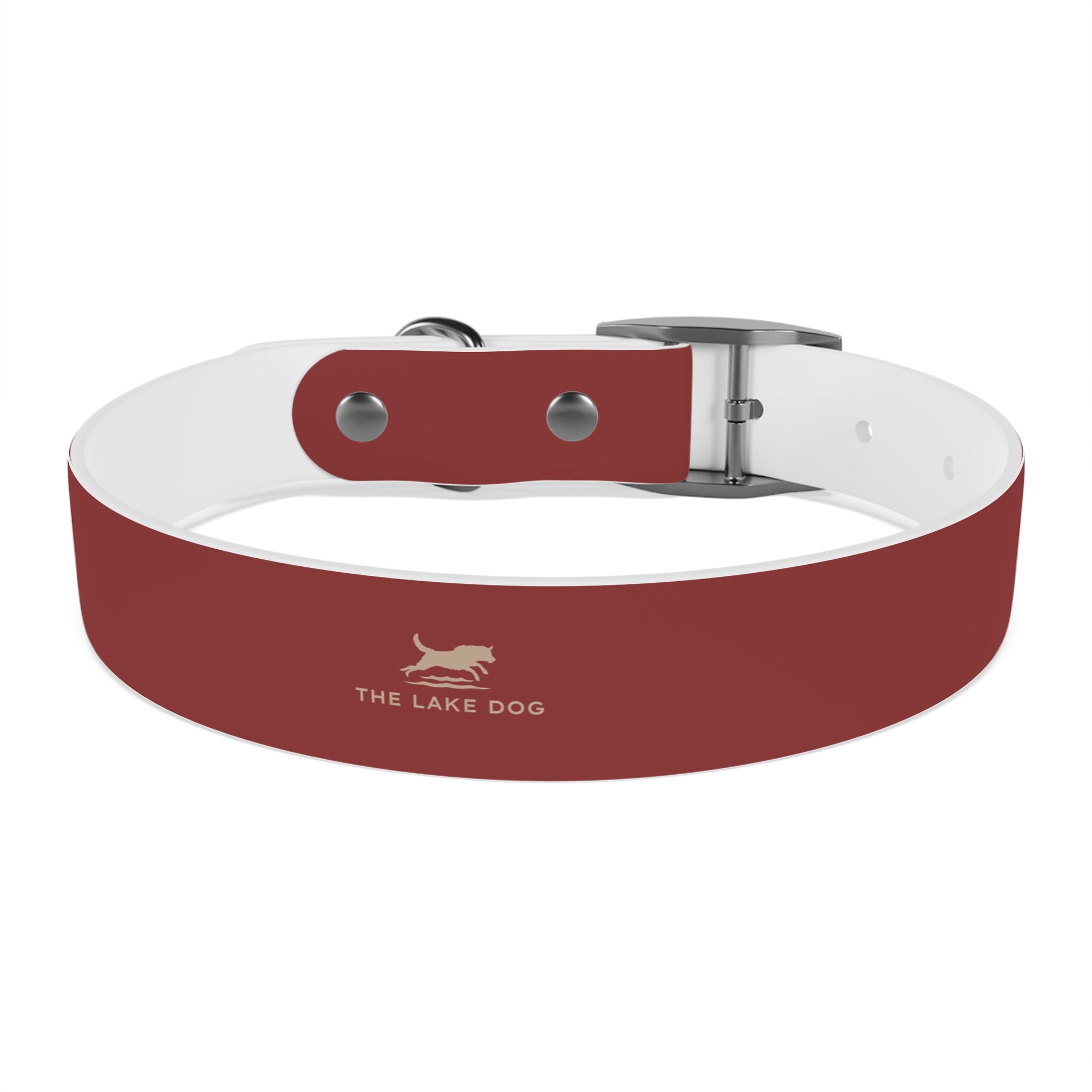 Classic Red Waterproof Dog Collar