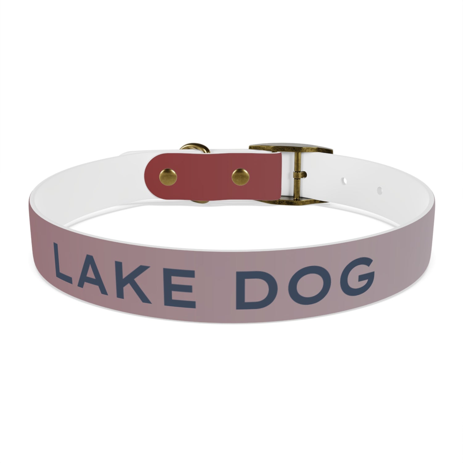 Gradient Lake Dog Waterproof Dog Collar