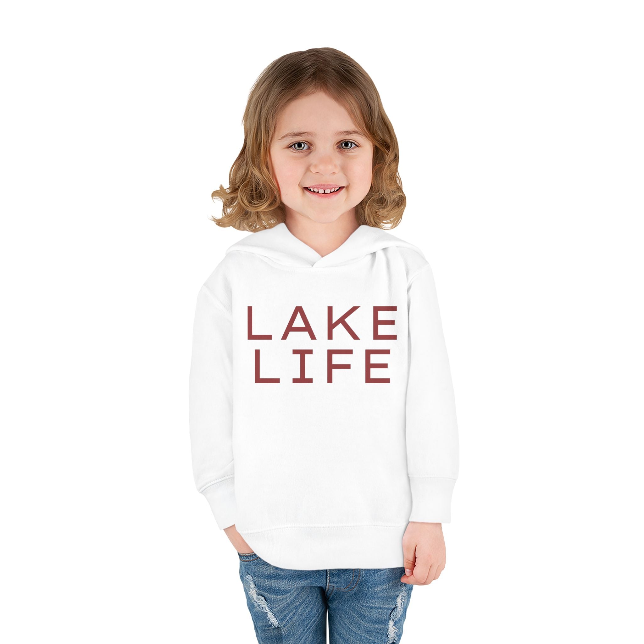 Lake Life Toddler Pullover Fleece Hoodie