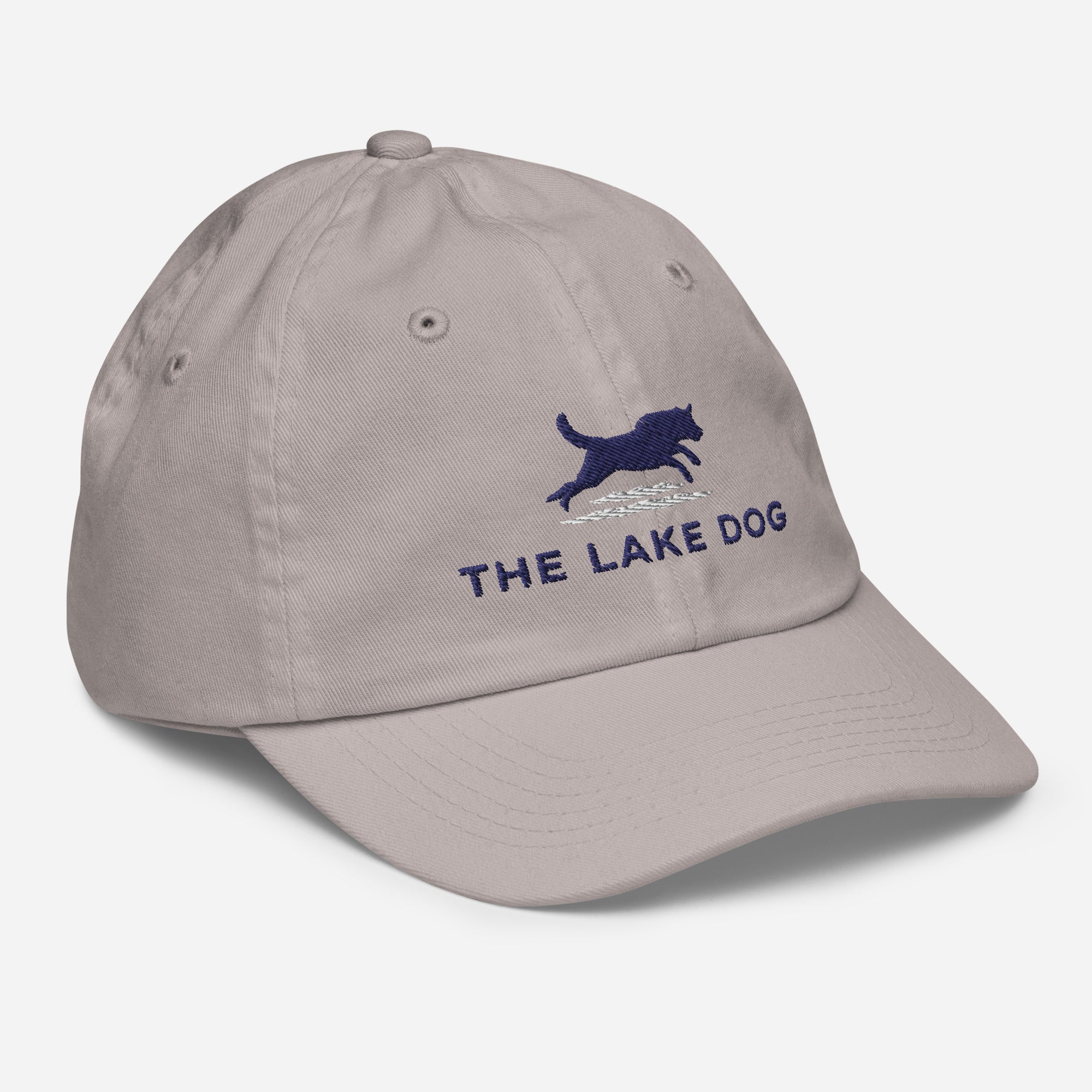 The Lake Dog Embroidered Youth Baseball Hat