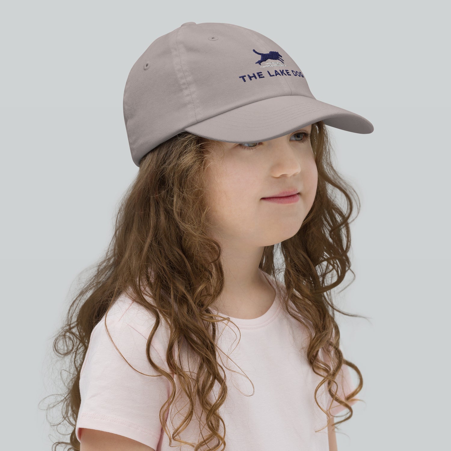 The Lake Dog Embroidered Youth Baseball Hat