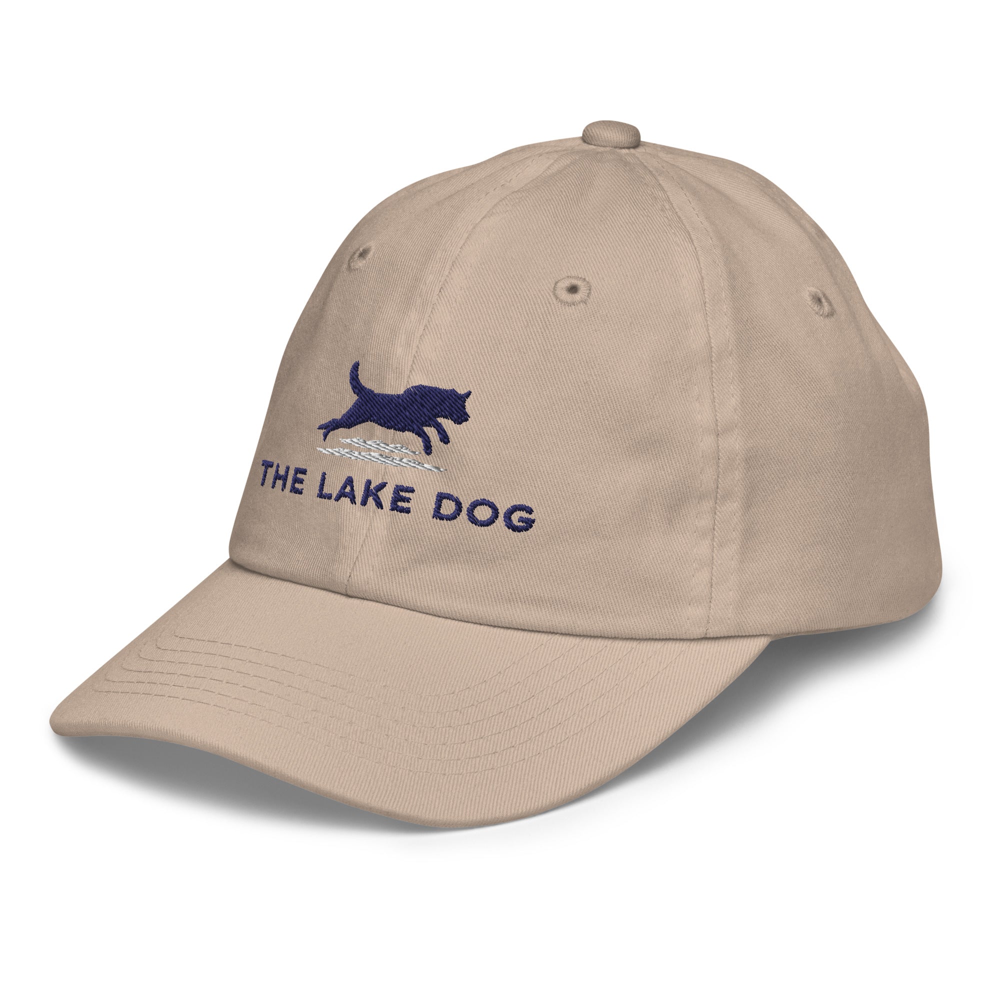 The Lake Dog Embroidered Youth Baseball Hat