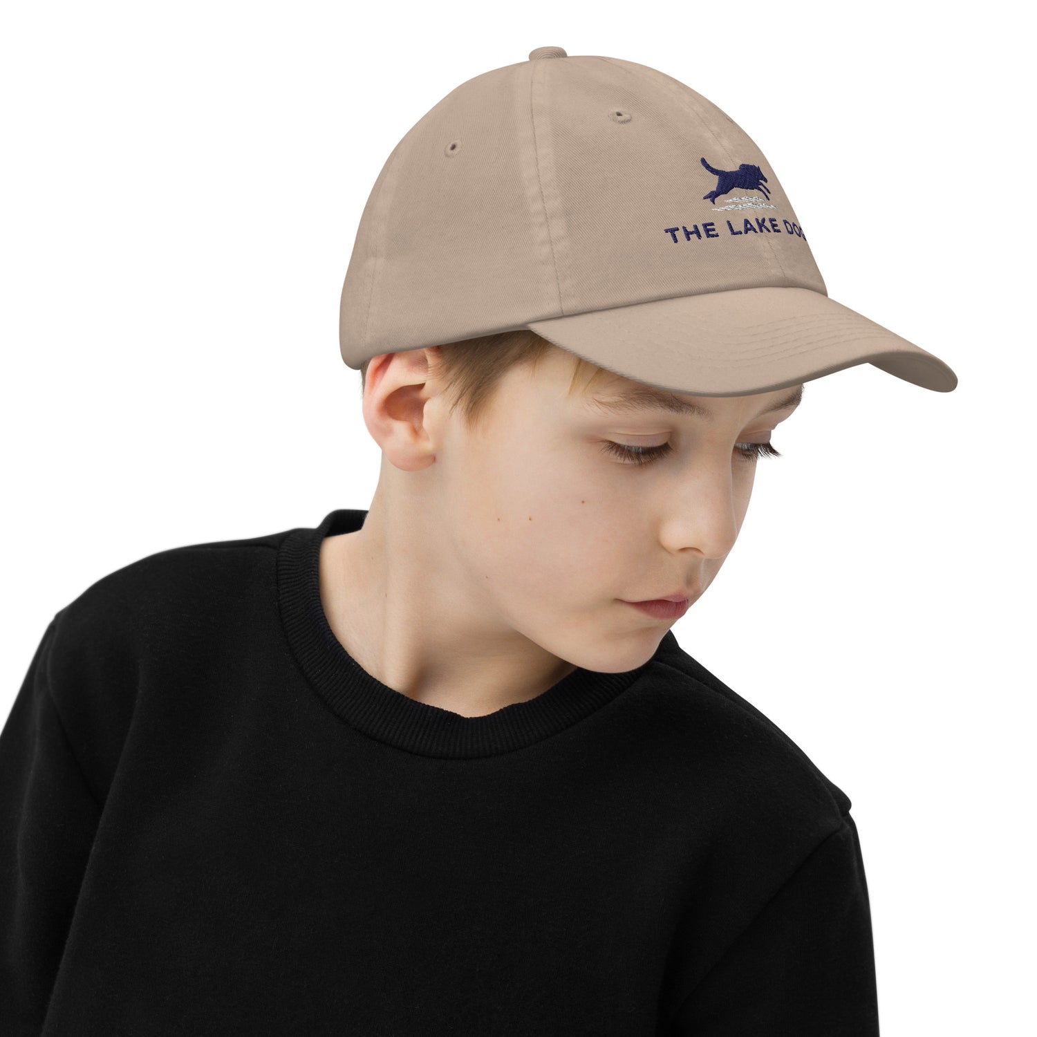 The Lake Dog Embroidered Youth Baseball Hat